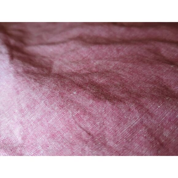 Janie And Jack Boys Size 6 Pinkish/Red Long Sleeve Button Down Linen/Cotto Blend - Picture 12 of 15